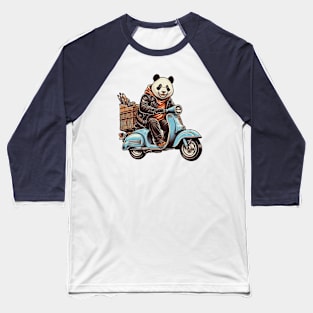 Panda Rider Baseball T-Shirt